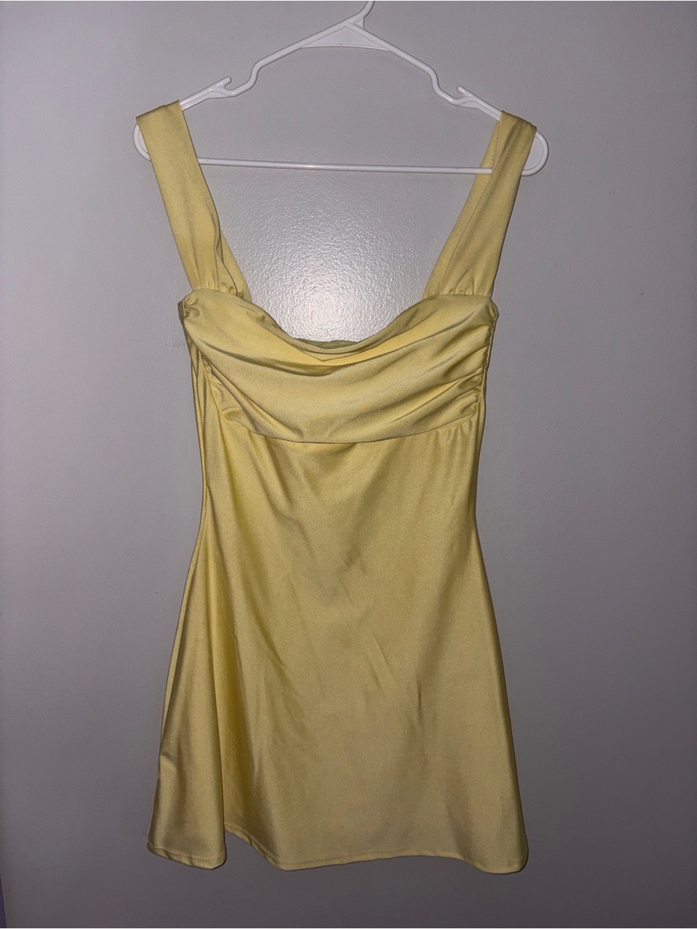 Yellow Women's Sleeveless Dress - Chic Summer Dress